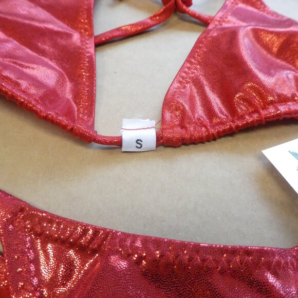 Skinz Bikini NWT - Red - Size:Small - Picture 4 of 6